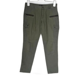 I Love Ronson Army Green Black Zippers Cargo Gorpcore Pants Size‎ 6